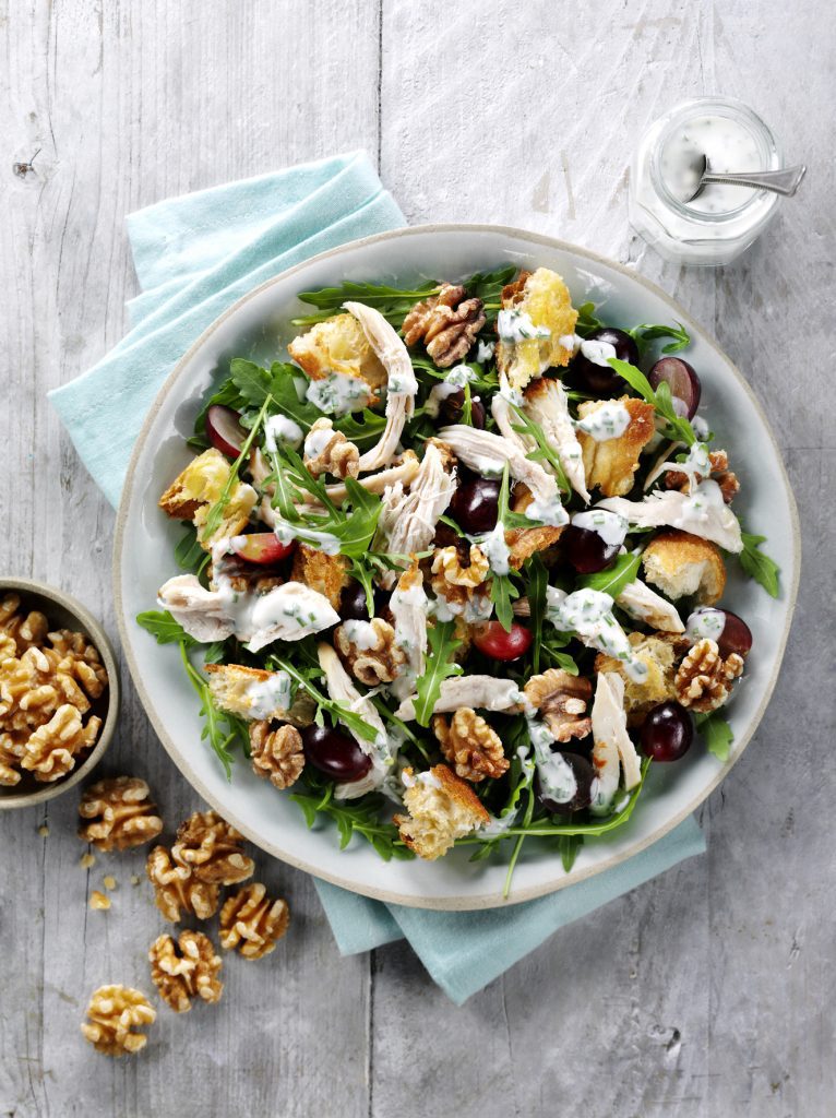 chicken salad recipe with grapes and walnuts