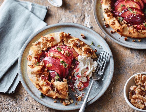 Plum & Walnut Galettes