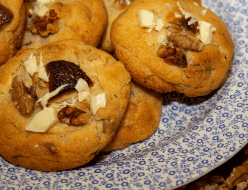 The Batch Lady’s White Chocolate & California Walnut Cookies