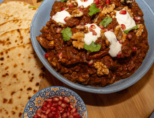 The Batch Lady’s Persian Chicken and California Walnut Stew