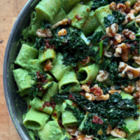 Power Up with This California Walnut & Kale Pasta from Sepps!